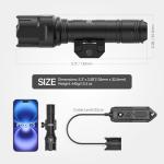 Feyachi WL55 1200 Lumen AR Flashlight with Pressure Switch