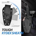 ZhengSheng 3.5" Fixed Blade Survival Knife