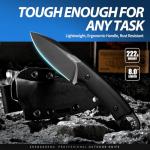 ZhengSheng 3.5" Fixed Blade Survival Knife
