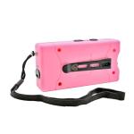 Rechargeable Mini Stun Gun Flashlight - Pink