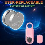 2 Pack Pink Personal Safety Alarms 130db