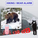 2 Pack Pink Personal Safety Alarms 130db