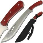 High Carbon Stainless Hunting Machete - Warrior Edition