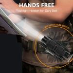 KunHe Rechargeable Tactical Flashlight with 4 Modes