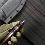 Sitivien ST24 Fixed Blade Knife with G10 Handle
