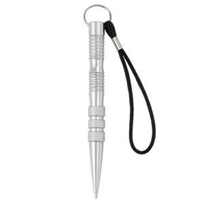 Ergonomic Portable Self-Defense Keychain with Strap