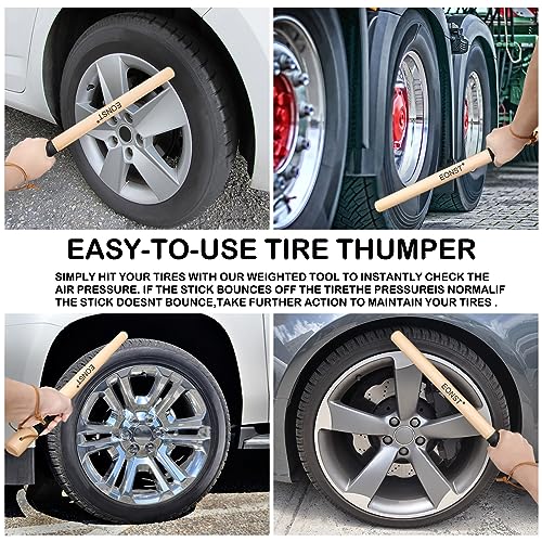 EONST:Trucker for Checking Tire Pressure Tire thumper -Tire Checking Bat -Gifts for Men -Durable Outdoor and Sports Personal Mini-Defense Essential items