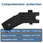 Powerful Stun Gun with LED Flashlight and Safety Switch