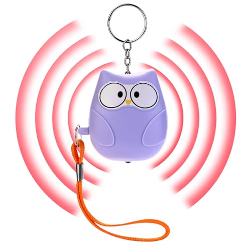 Personal Alarm Safe Sound for Women - 130dB Loud Siren with LED Light, Emergency Self-Defense Safety Alarm Keychain, Security Siren for Children, Elderly