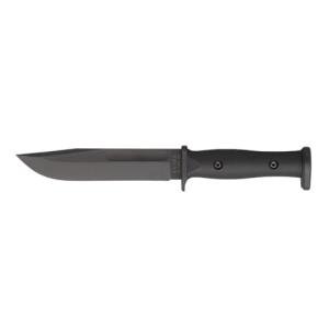 KA-BAR Slabby Fixed Blade Knife with Black Handle