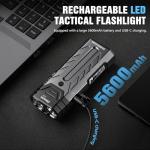 Ciwuzxs A200 Rechargeable EDC Flashlight - 3250 Lumens