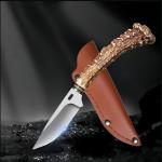 Plys Survival Knife with Sheath for Outdoors