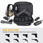 LIVANS Tactical Handgun Carrying Case Bag