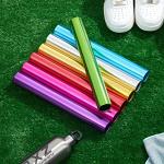 Aluminum Track Relay Batons - 14 Pack, Assorted Colors