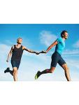 Zhehao Gold Aluminum Running Batons - 5 Pack