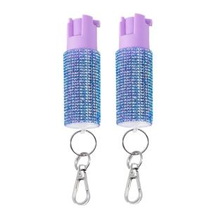 Chic Pepper Spray Keychain - 16ft Safe Range
