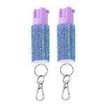 Chic Pepper Spray Keychain - 16ft Safe Range