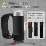 Adjustable Reflective Pepper Spray Holder Strap