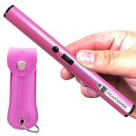 FIGHTSENSE Pink Pen Stun Gun with Pepper Spray