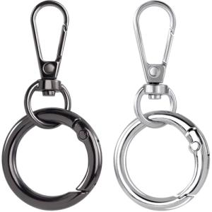 OIIKI Metal Swivel Snap Clips - 2 Sets