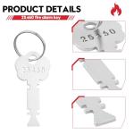 Fire Alarm Panel Key with Key Ring