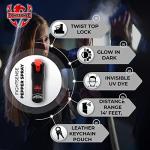 FIGHTSENSE Pink Pen Stun Gun with Pepper Spray