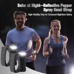 Adjustable Reflective Pepper Spray Holder Strap