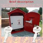 Fire Alarm Panel Key, 2-Pack with Ring