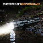 BUCASA Rechargeable Tactical Flashlight 6 Pack