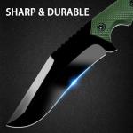 NeonArtistry Tactical Fixed Blade Survival Knife