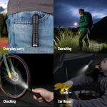 NICRON C3 EDC Flashlight - 1000 Lumen Compact Light