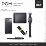 POM Pepper Spray Keychain with Quick Release