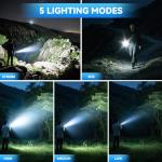 Super Bright Rechargeable LED Tactical Flashlight