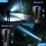 Super Bright Rechargeable LED Tactical Flashlight