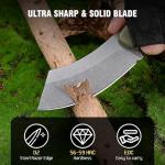 DRKUN Tactical Tanto Knife with G10 Handle