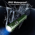 WdtPro 6000 Lumens Tactical Flashlight 2 Pack