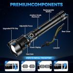 Super Bright Rechargeable LED Tactical Flashlight