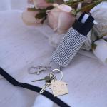 Bling Pepper Spray Keychain for Women's Safety
