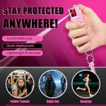 Maximum Strength Pepper Spray with Keychain Grip