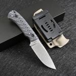 Tactical Hunting Fixed Blade Knife with Kydex Sheath
