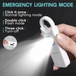 Loud 135 dB Personal Safety Alarm Keychain