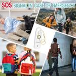 Loud 135 dB Personal Safety Alarm Keychain
