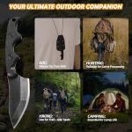 KOFERY Versatile Fixed Blade Knife with Sheath