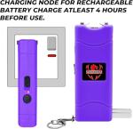 FIGHTSENSE Keychain Stun Gun and Pepper Spray Combo