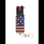 Self Defense Bling Pepper Spray with Leather Case