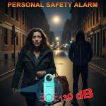 2 Pack 130db Personal Safety Alarm Keychain