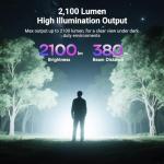 NEXTORCH P80B 2100 Lumen Tactical Flashlight