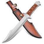Purplebird 16.5" Heavy Duty Bowie Machete Knife