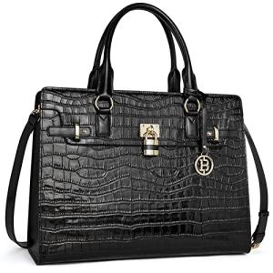 Stylish Leather Laptop Bag for Women 15.6 Inch