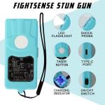 Compact Flashlight Stun Gun with Pepper Spray